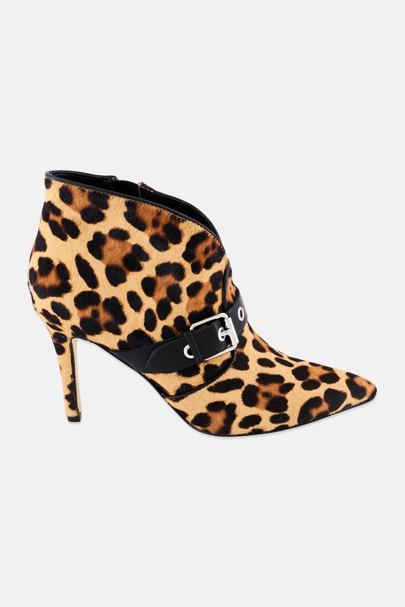 NINE WEST Women Jax Heel Ankle Boots, Multicolor - Image 4